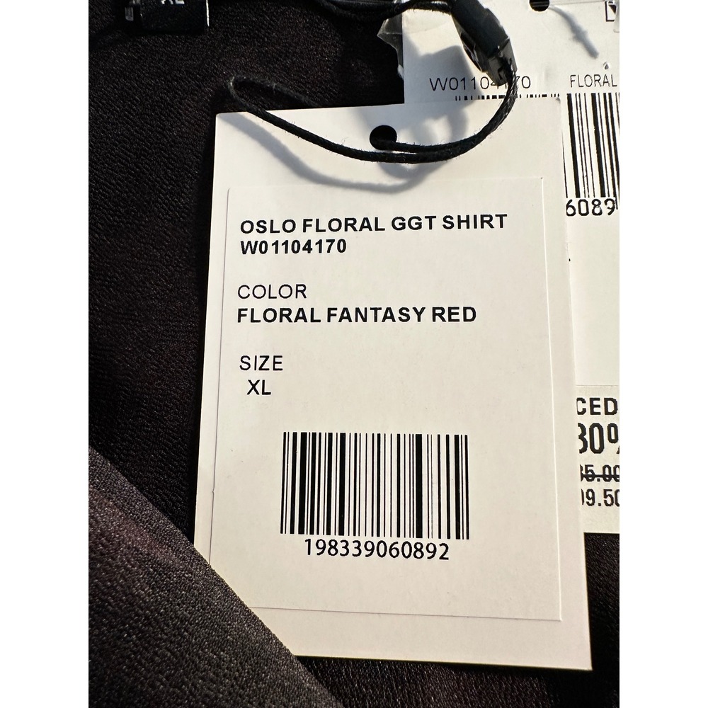 Generation Love Oslo Floral Georgette Shirt Blouse Size‎ XL Red Pink Sheer NEW - Picture 11 of 14